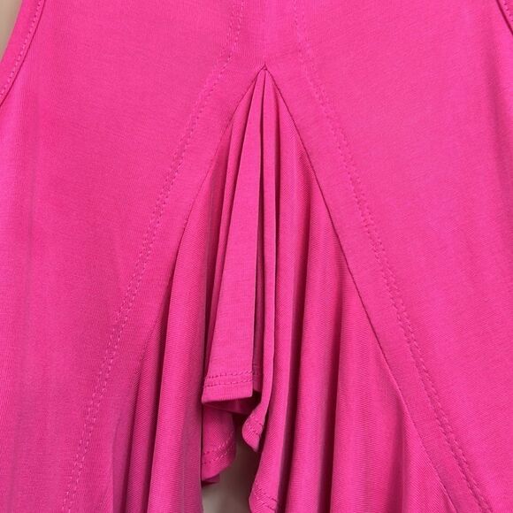 BP Pink ruffled Open Back sleeveless top size small EUC - Picture 7 of 12